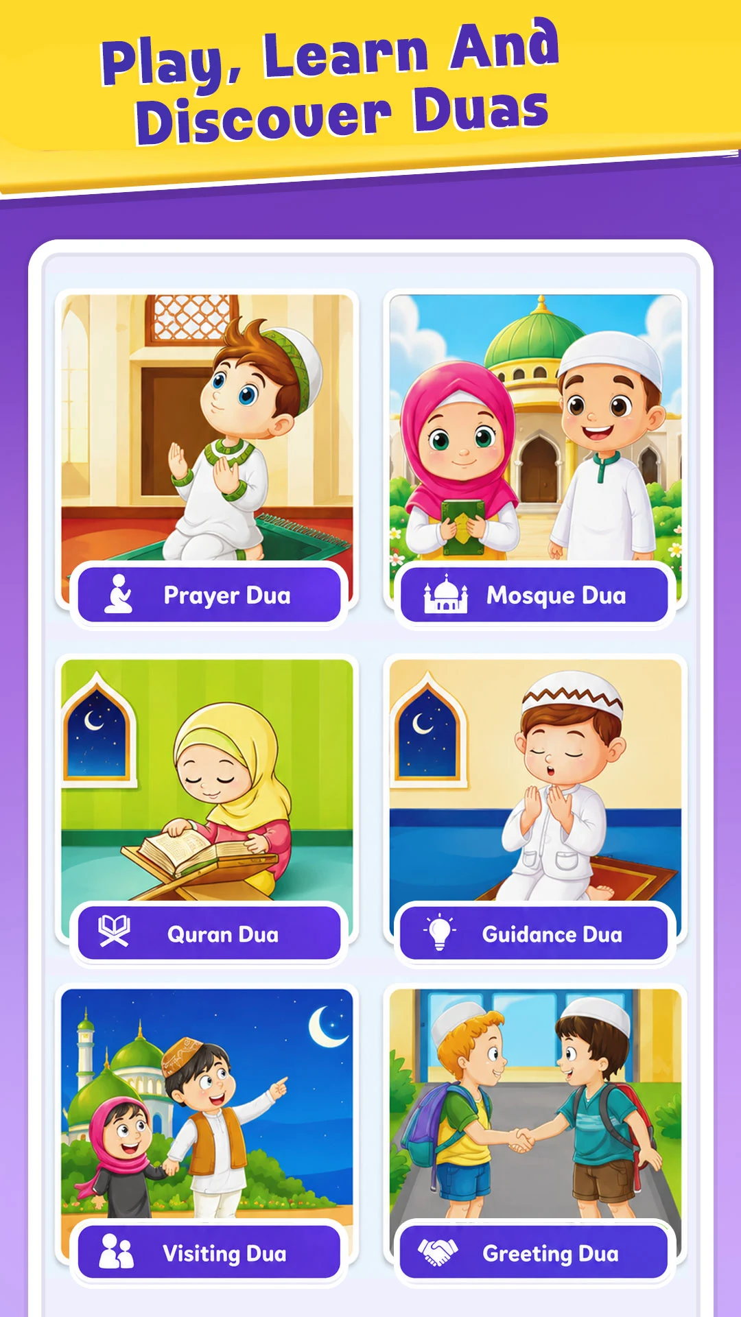 Daily Islamic Dua & Prayers screenshot